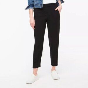 J. Crew Factory Jamie Pant Black Size 16 Pull On Elastic Waist Ankle Length